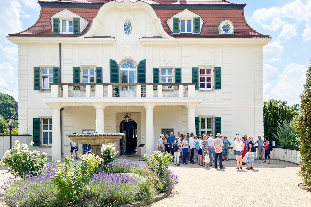 Elbhangfest 2022 in der Villa Wollner in Dresden-Wachwitz
